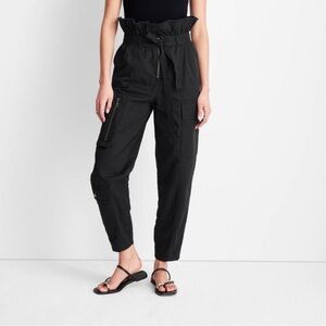 Future Collective Jenny K Lopez Women's High-Waisted Fold Over Cargo Pants sz 12